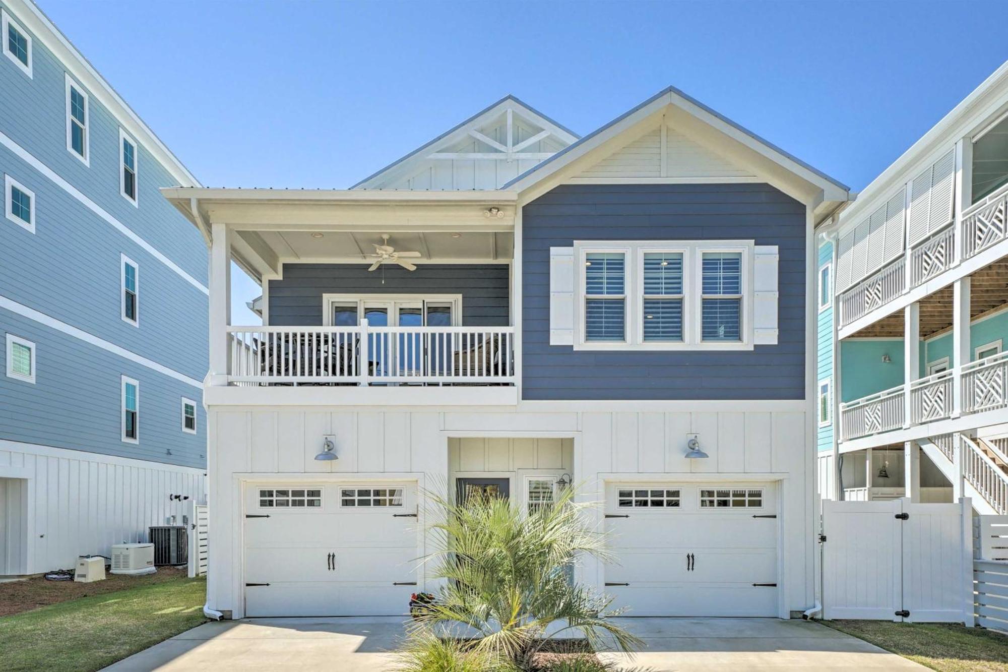 Bright Coastal Abode With Porch And Beach Access! Carolina Beach Eksteriør billede