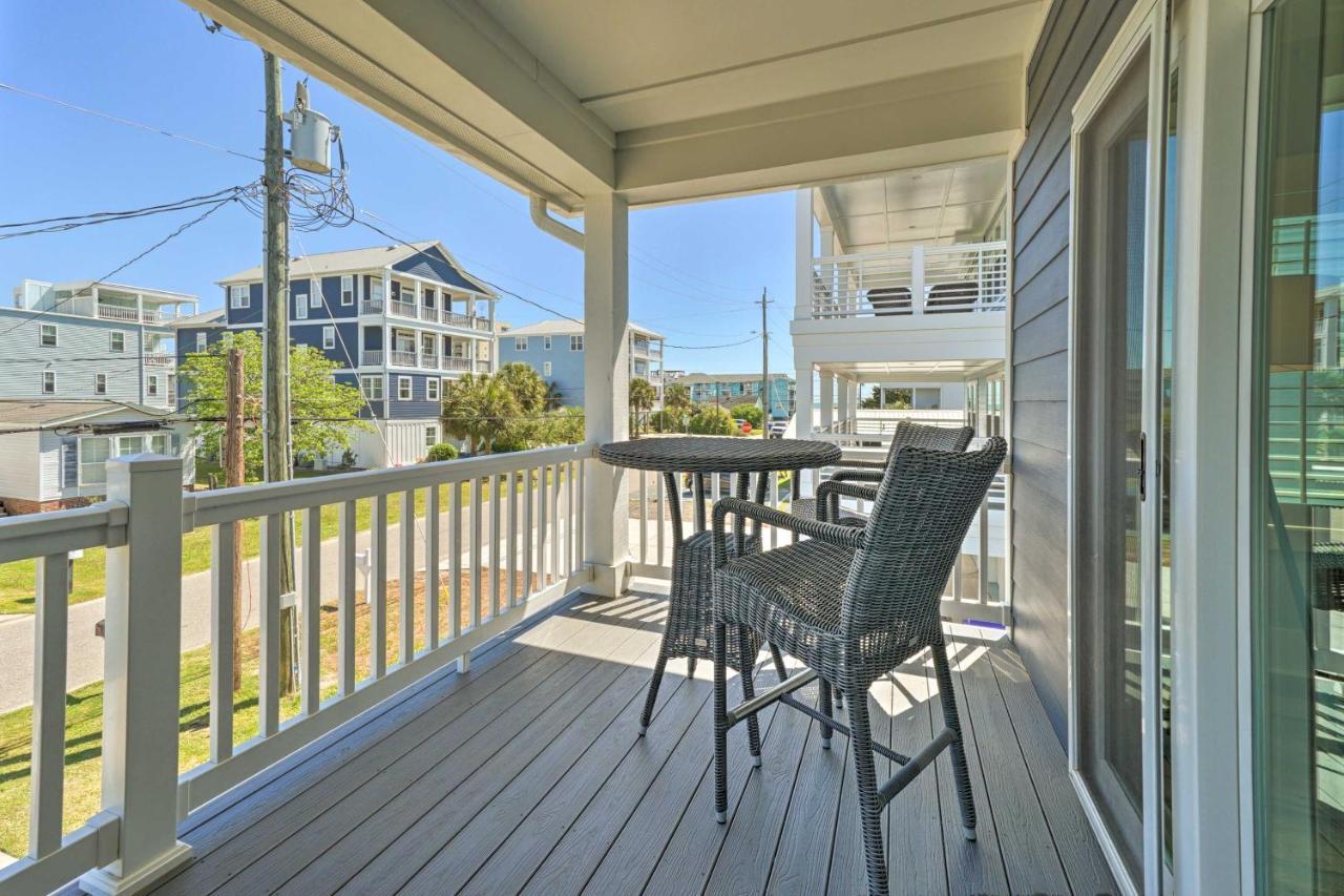Bright Coastal Abode With Porch And Beach Access! Carolina Beach Eksteriør billede
